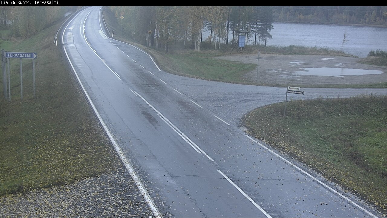 Weather Camera Image Road 76 Kuhmo, Tervasalmi, Kuhmo, Kainuu