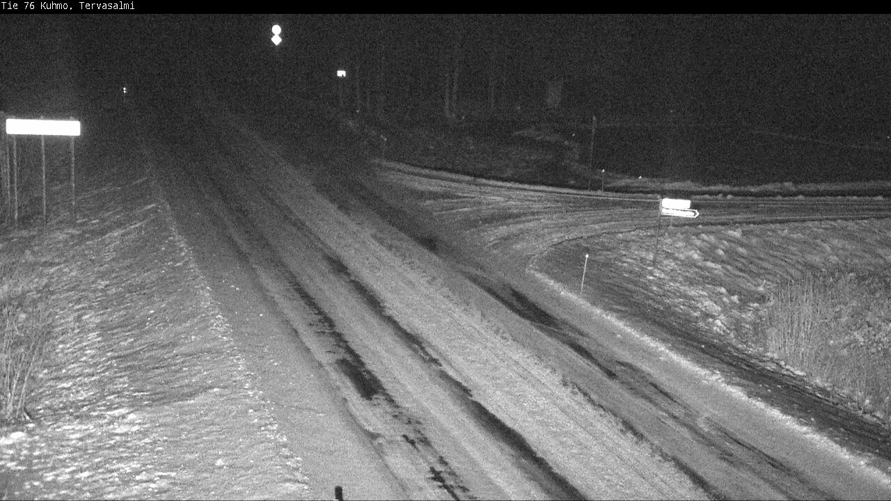 Weather Camera Image Road 76 Kuhmo, Tervasalmi, Kuhmo, Kainuu