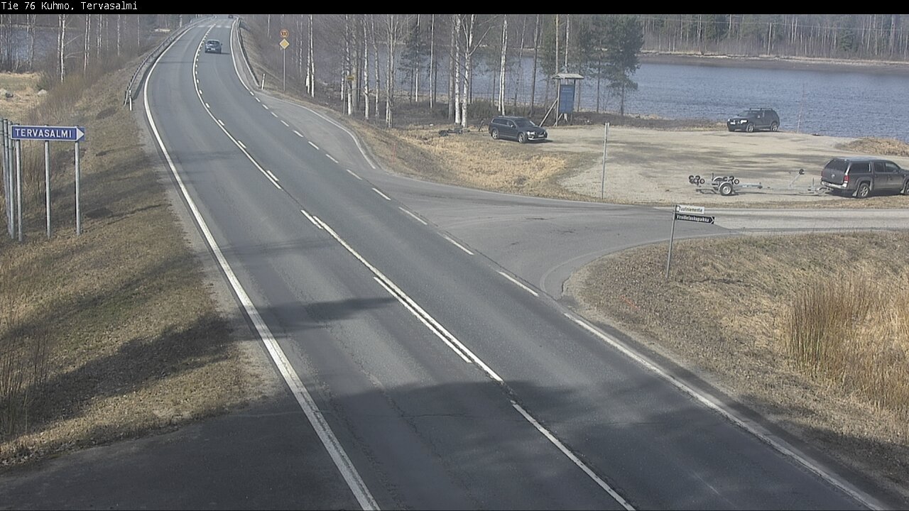 Kelikamerat Kuva Tie 76 Kuhmo, Tervasalmi, Kuhmo, Kainuu