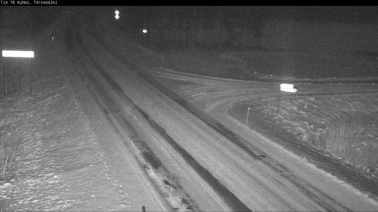 Weather Camera Image Road 76 Kuhmo, Tervasalmi, Kuhmo, Kainuu
