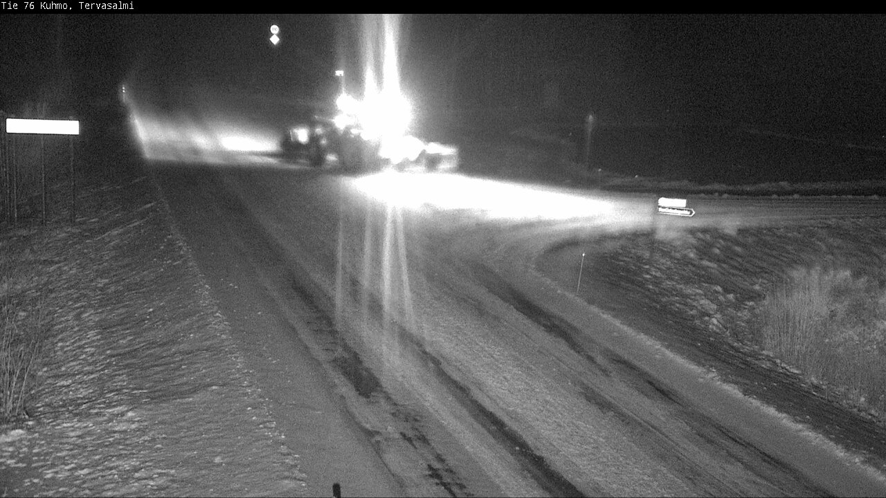Weather Camera Image Road 76 Kuhmo, Tervasalmi, Kuhmo, Kainuu