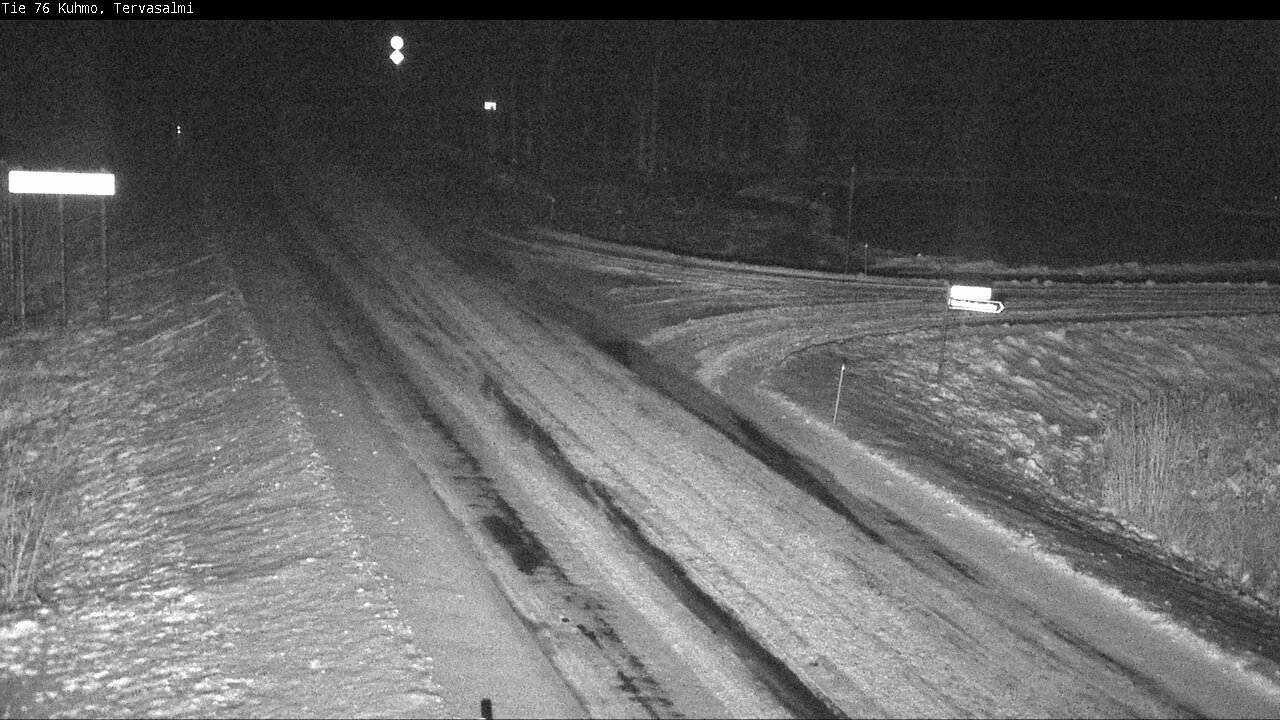 Weather Camera Image Road 76 Kuhmo, Tervasalmi, Kuhmo, Kainuu