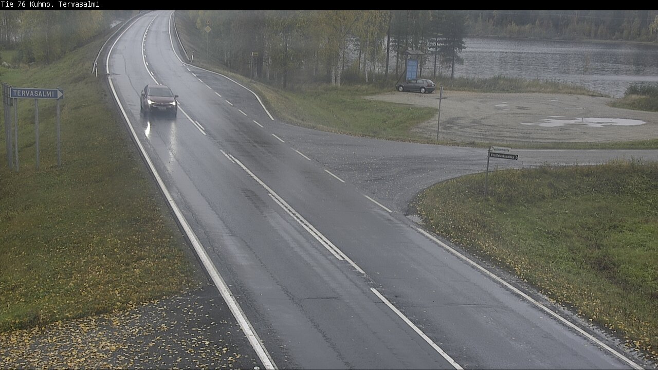 Kelikamerat Kuva Tie 76 Kuhmo, Tervasalmi, Kuhmo, Kainuu