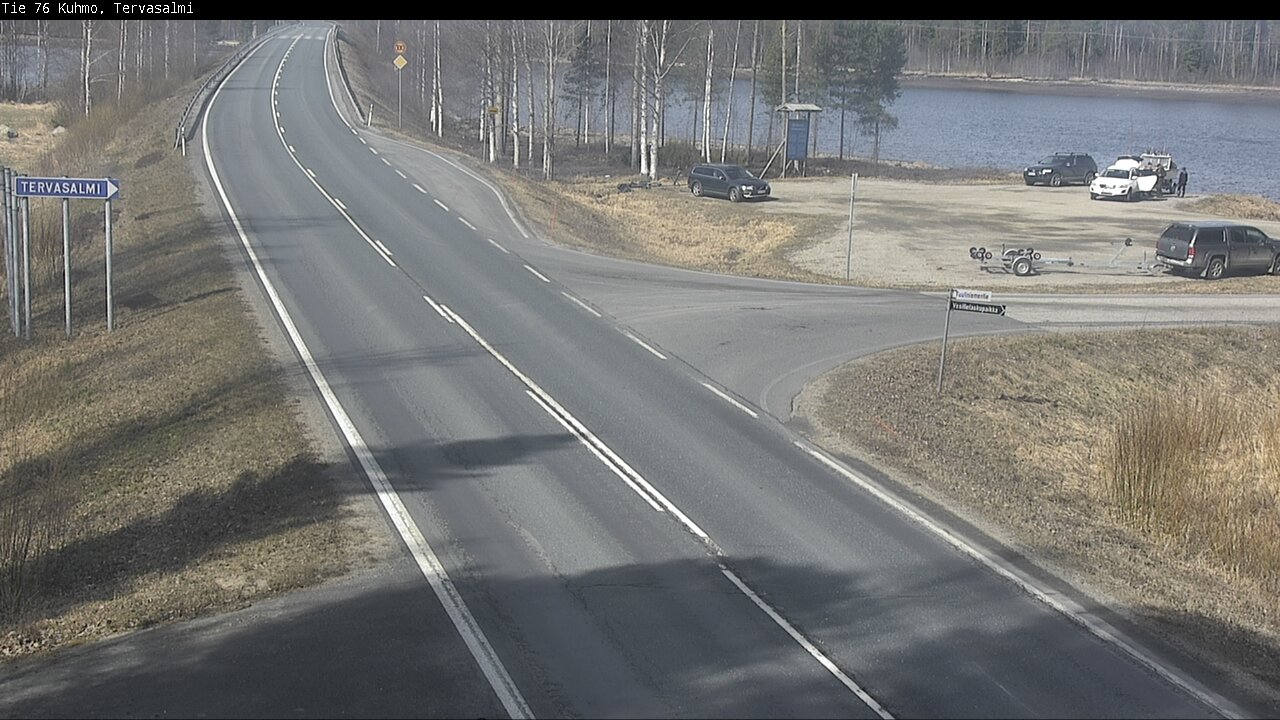 Kelikamerat Kuva Tie 76 Kuhmo, Tervasalmi, Kuhmo, Kainuu