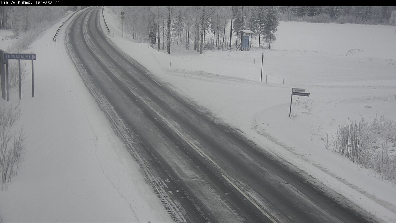 Kelikamerat Kuva Tie 76 Kuhmo, Tervasalmi, Kuhmo, Kainuu