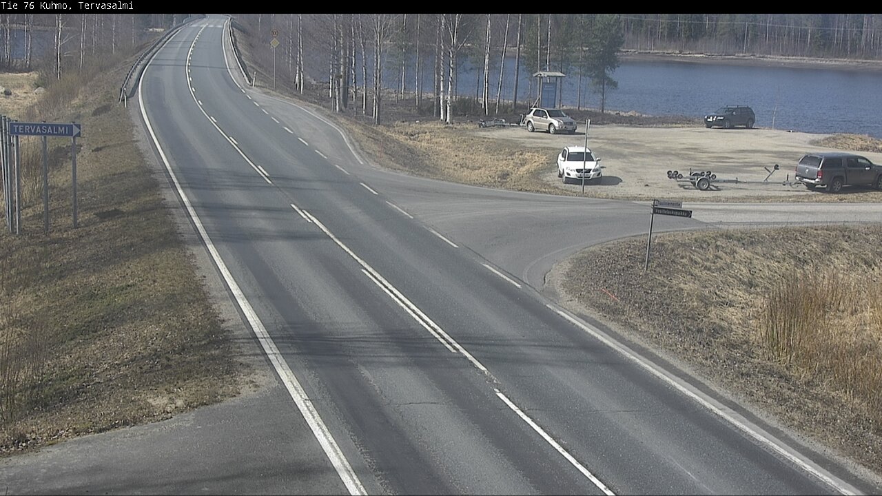 Kelikamerat Kuva Tie 76 Kuhmo, Tervasalmi, Kuhmo, Kainuu