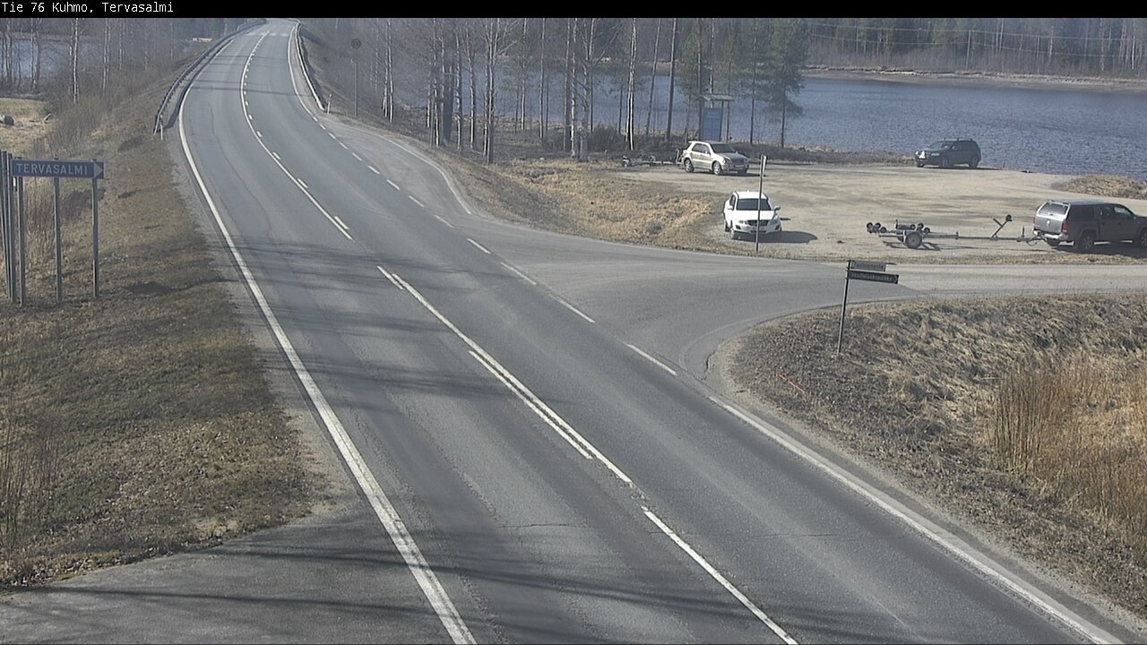 Kelikamerat Kuva Tie 76 Kuhmo, Tervasalmi, Kuhmo, Kainuu