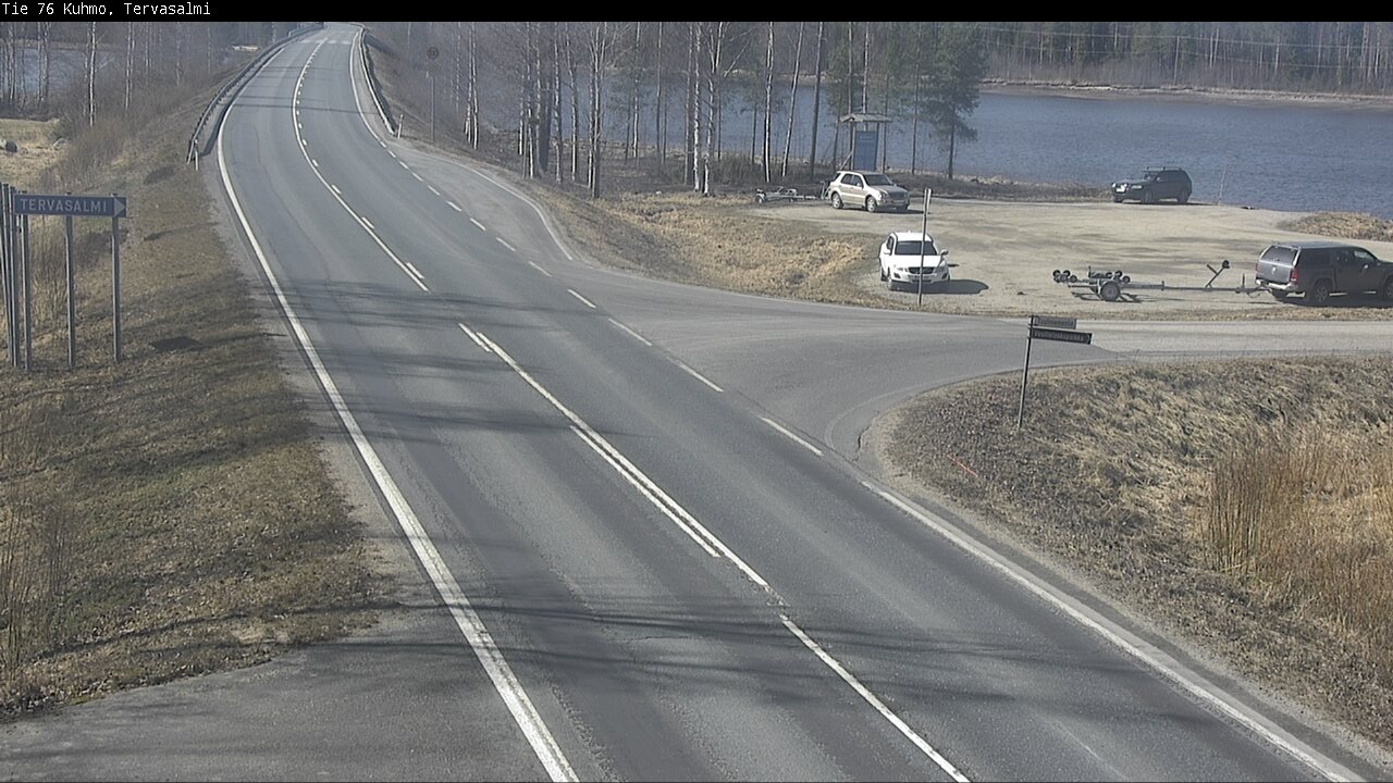Kelikamerat Kuva Tie 76 Kuhmo, Tervasalmi, Kuhmo, Kainuu