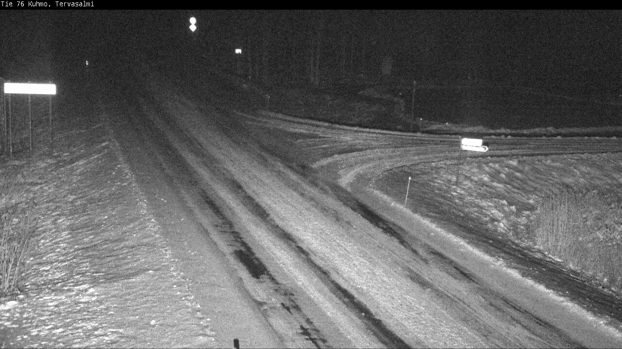 Weather Camera Image Road 76 Kuhmo, Tervasalmi, Kuhmo, Kainuu