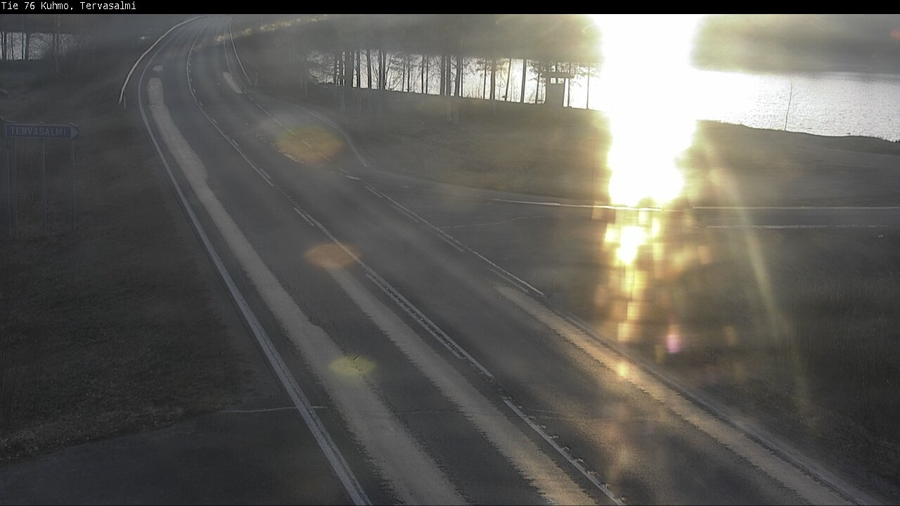 Kelikamerat Kuva Tie 76 Kuhmo, Tervasalmi, Kuhmo, Kainuu