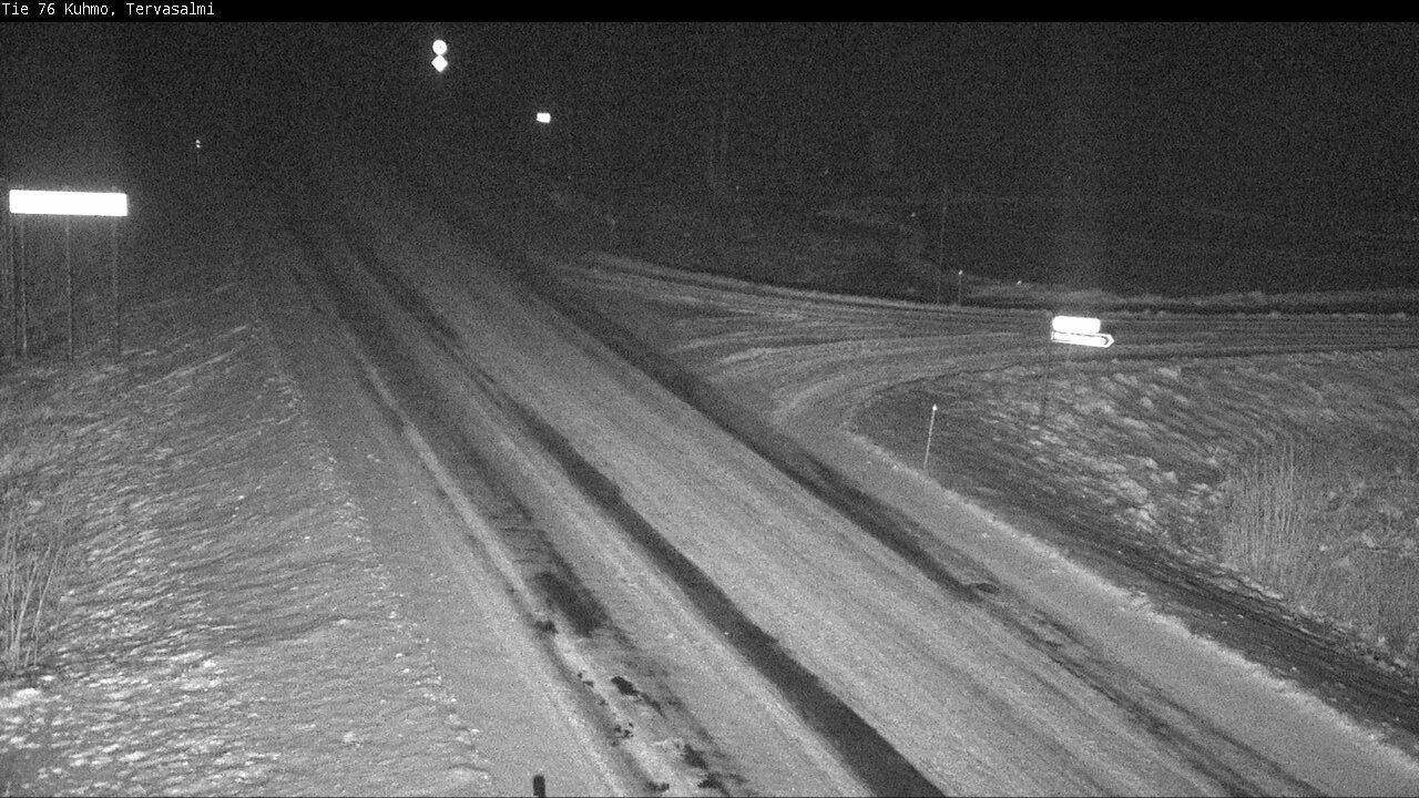 Weather Camera Image Road 76 Kuhmo, Tervasalmi, Kuhmo, Kainuu