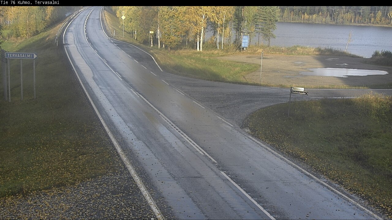 Weather Camera Image Road 76 Kuhmo, Tervasalmi, Kuhmo, Kainuu