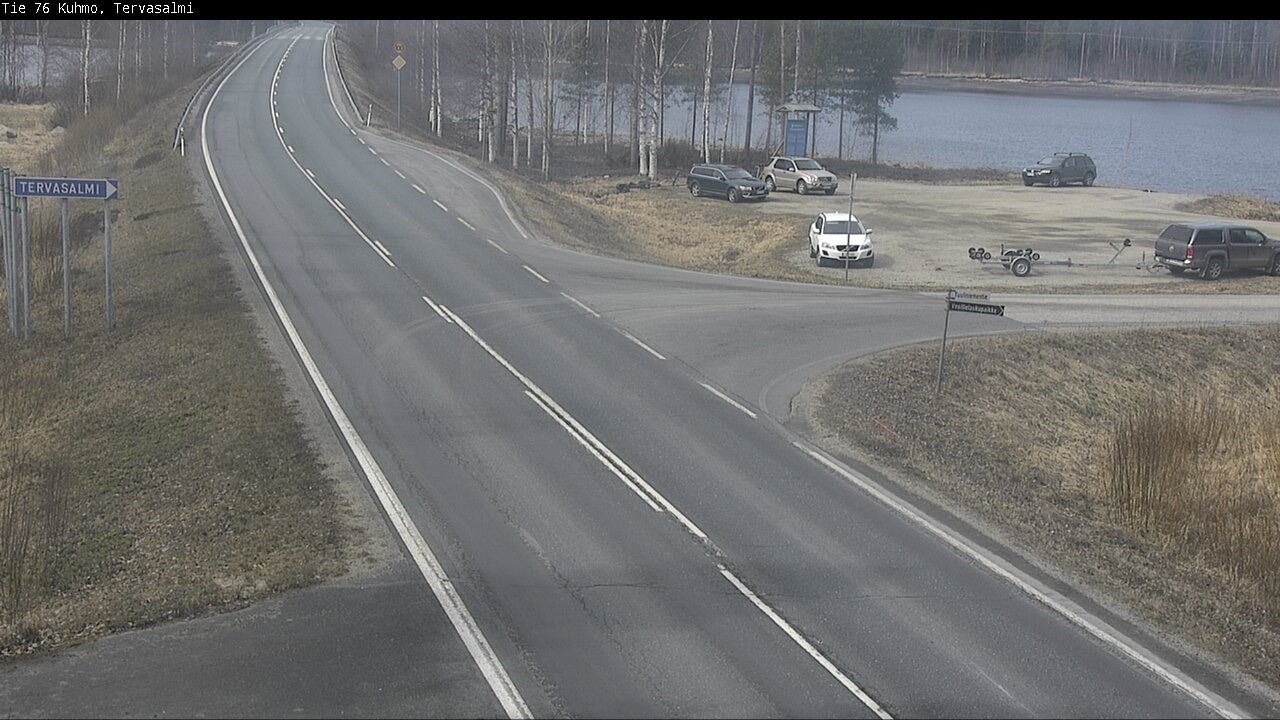 Kelikamerat Kuva Tie 76 Kuhmo, Tervasalmi, Kuhmo, Kainuu