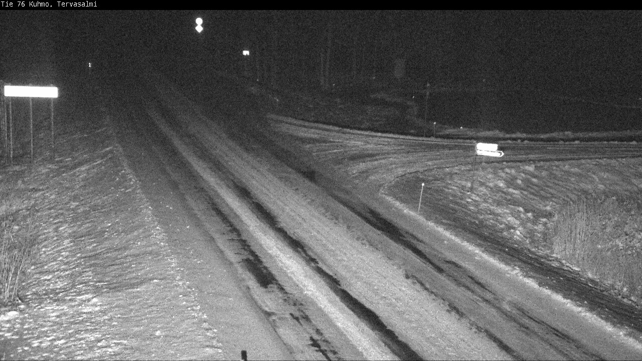 Weather Camera Image Road 76 Kuhmo, Tervasalmi, Kuhmo, Kainuu