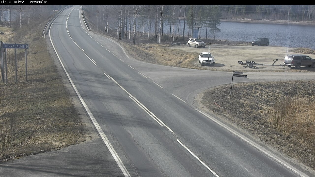 Kelikamerat Kuva Tie 76 Kuhmo, Tervasalmi, Kuhmo, Kainuu
