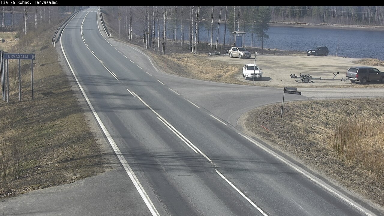 Kelikamerat Kuva Tie 76 Kuhmo, Tervasalmi, Kuhmo, Kainuu