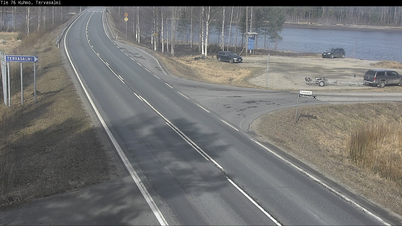 Kelikamerat Kuva Tie 76 Kuhmo, Tervasalmi, Kuhmo, Kainuu