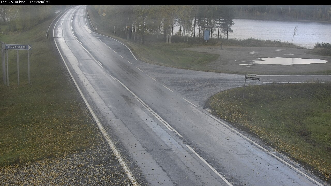 Weather Camera Image Road 76 Kuhmo, Tervasalmi, Kuhmo, Kainuu