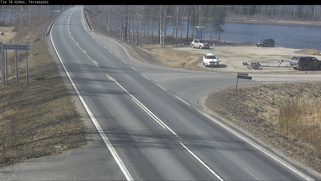 Kelikamerat Kuva Tie 76 Kuhmo, Tervasalmi, Kuhmo, Kainuu
