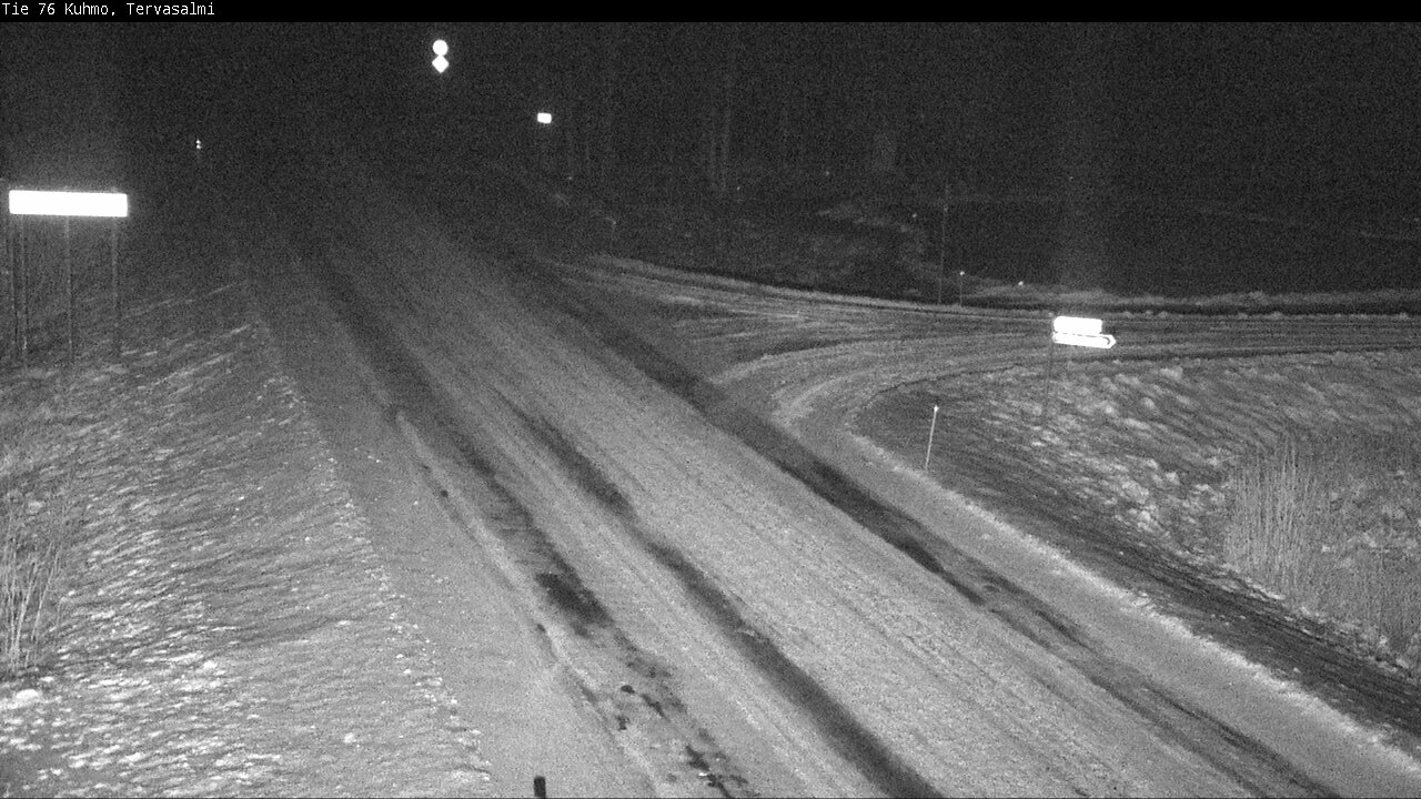 Weather Camera Image Road 76 Kuhmo, Tervasalmi, Kuhmo, Kainuu