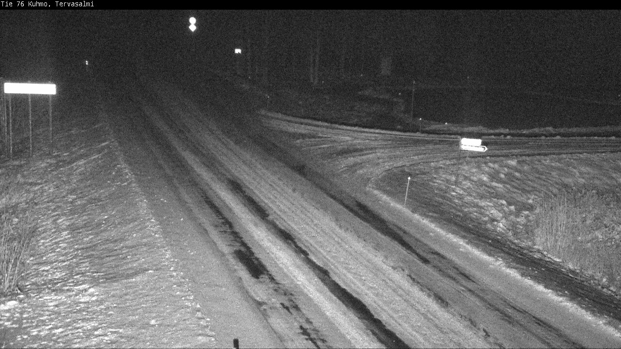 Weather Camera Image Road 76 Kuhmo, Tervasalmi, Kuhmo, Kainuu