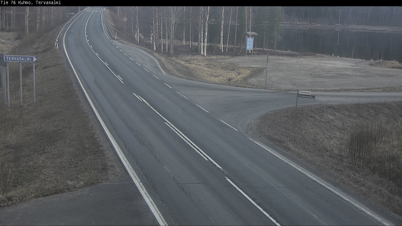 Weather Camera Image Road 76 Kuhmo, Tervasalmi, Kuhmo, Kainuu