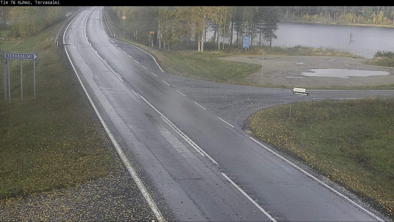 Weather Camera Image Road 76 Kuhmo, Tervasalmi, Kuhmo, Kainuu