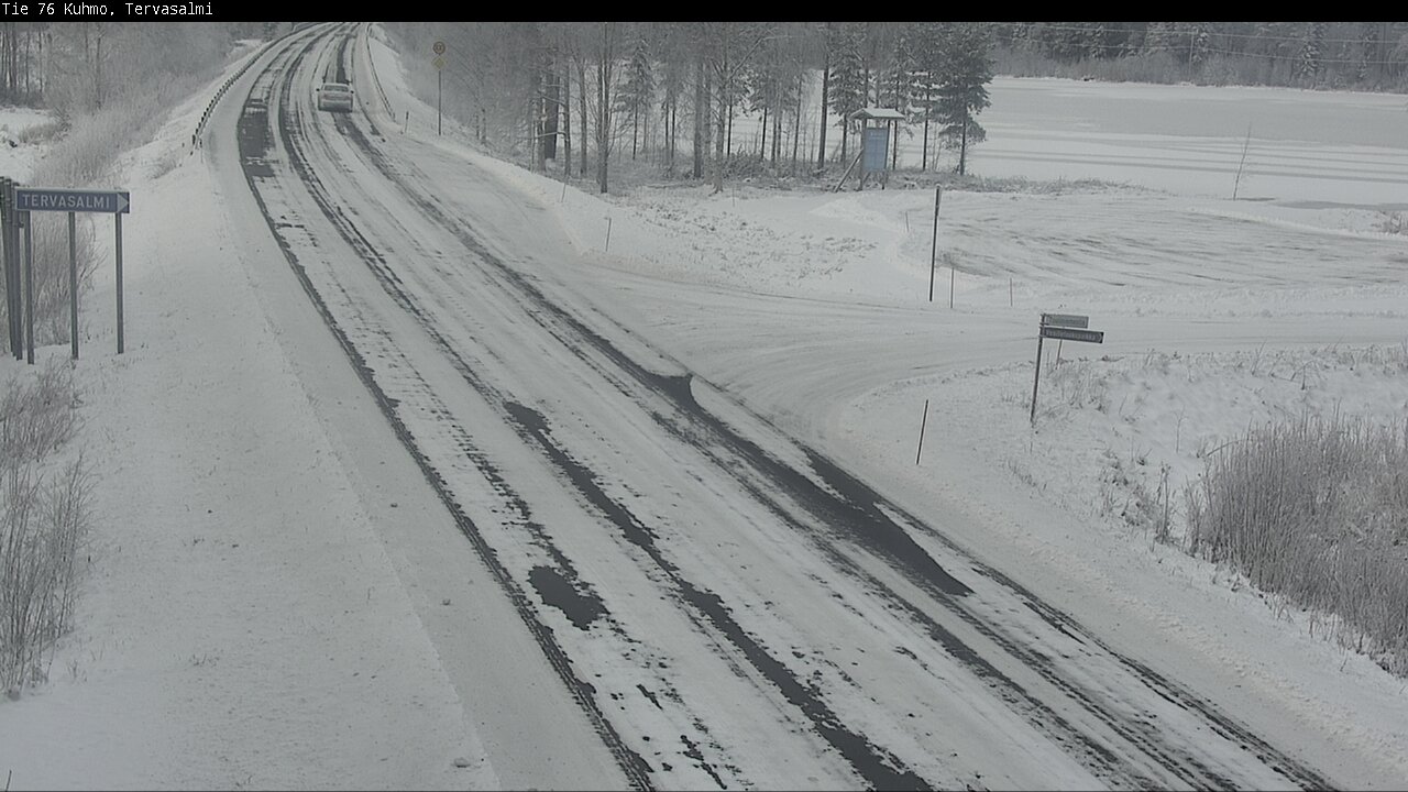 Kelikamerat Kuva Tie 76 Kuhmo, Tervasalmi, Kuhmo, Kainuu