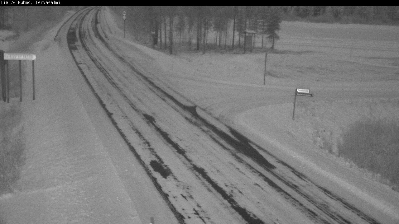 Kelikamerat Kuva Tie 76 Kuhmo, Tervasalmi, Kuhmo, Kainuu