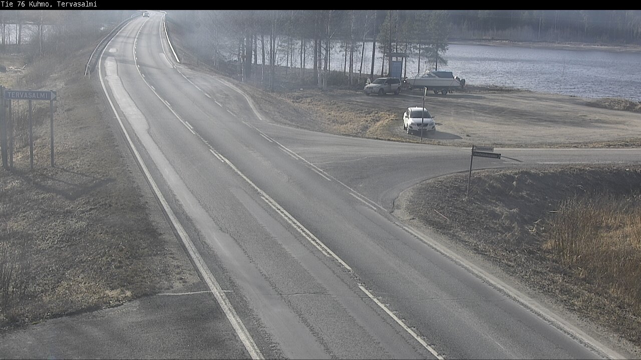 Kelikamerat Kuva Tie 76 Kuhmo, Tervasalmi, Kuhmo, Kainuu