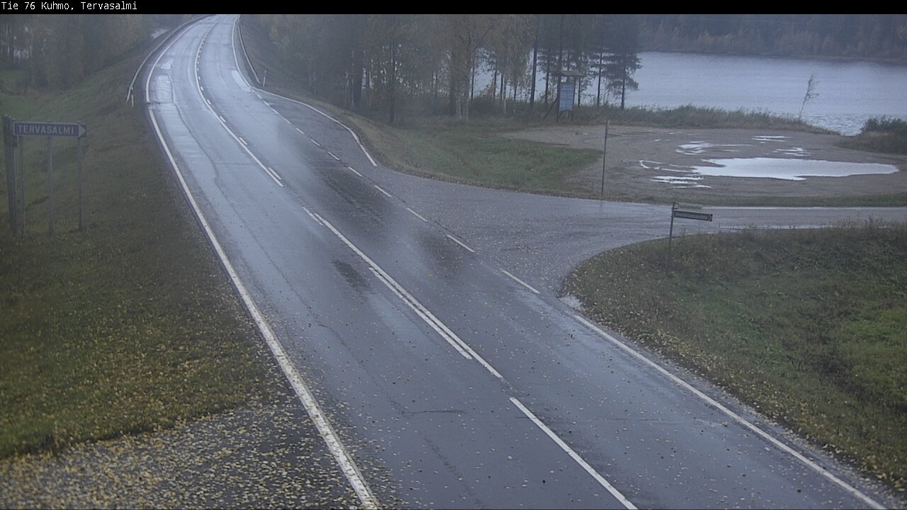 Weather Camera Image Road 76 Kuhmo, Tervasalmi, Kuhmo, Kainuu