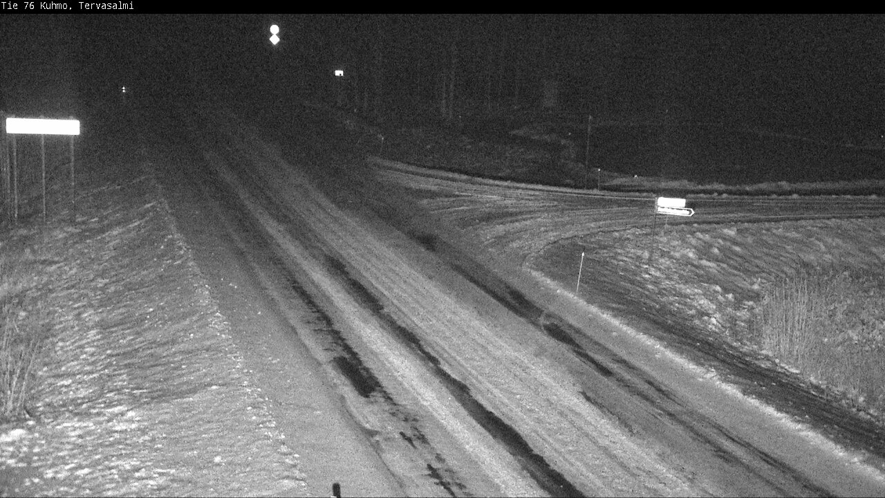 Weather Camera Image Road 76 Kuhmo, Tervasalmi, Kuhmo, Kainuu