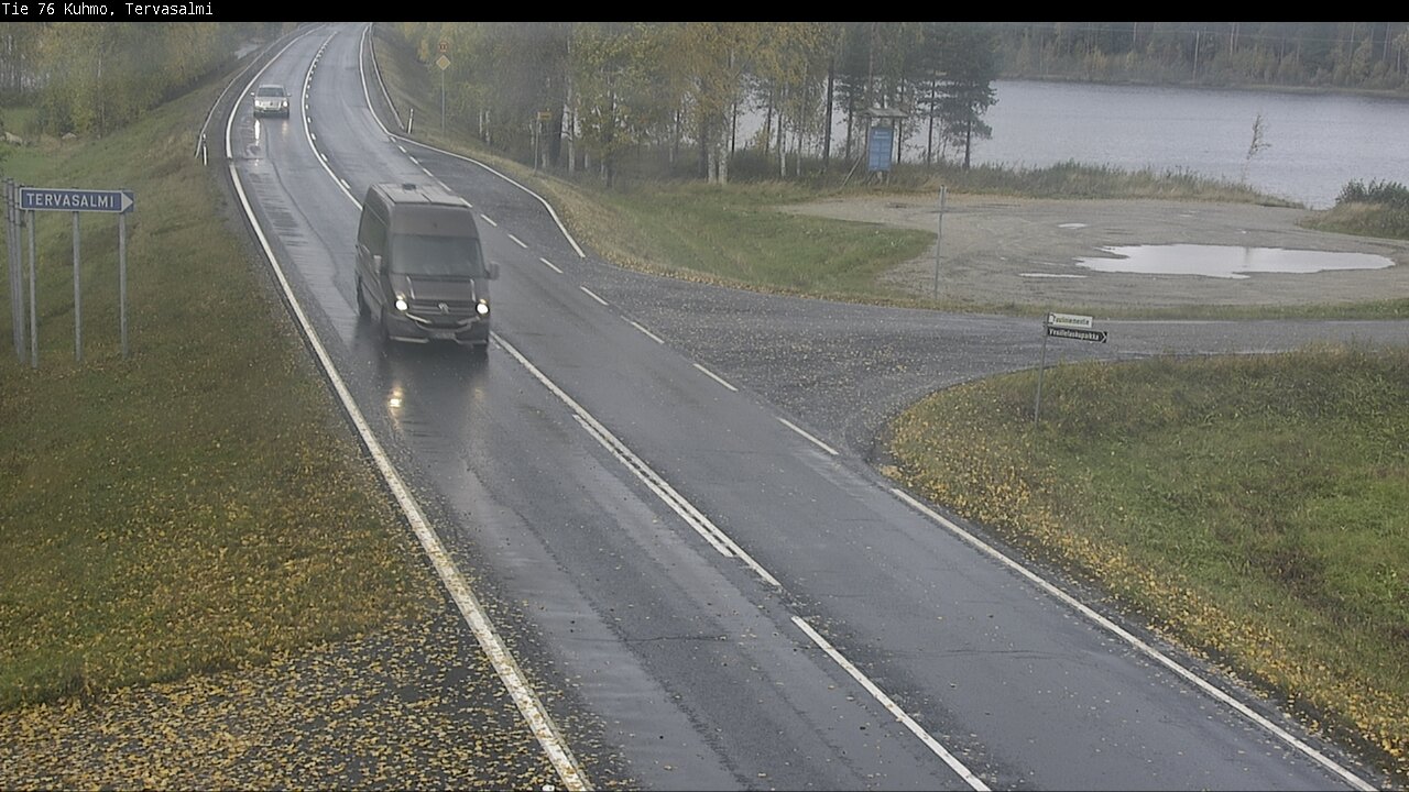 Weather Camera Image Road 76 Kuhmo, Tervasalmi, Kuhmo, Kainuu