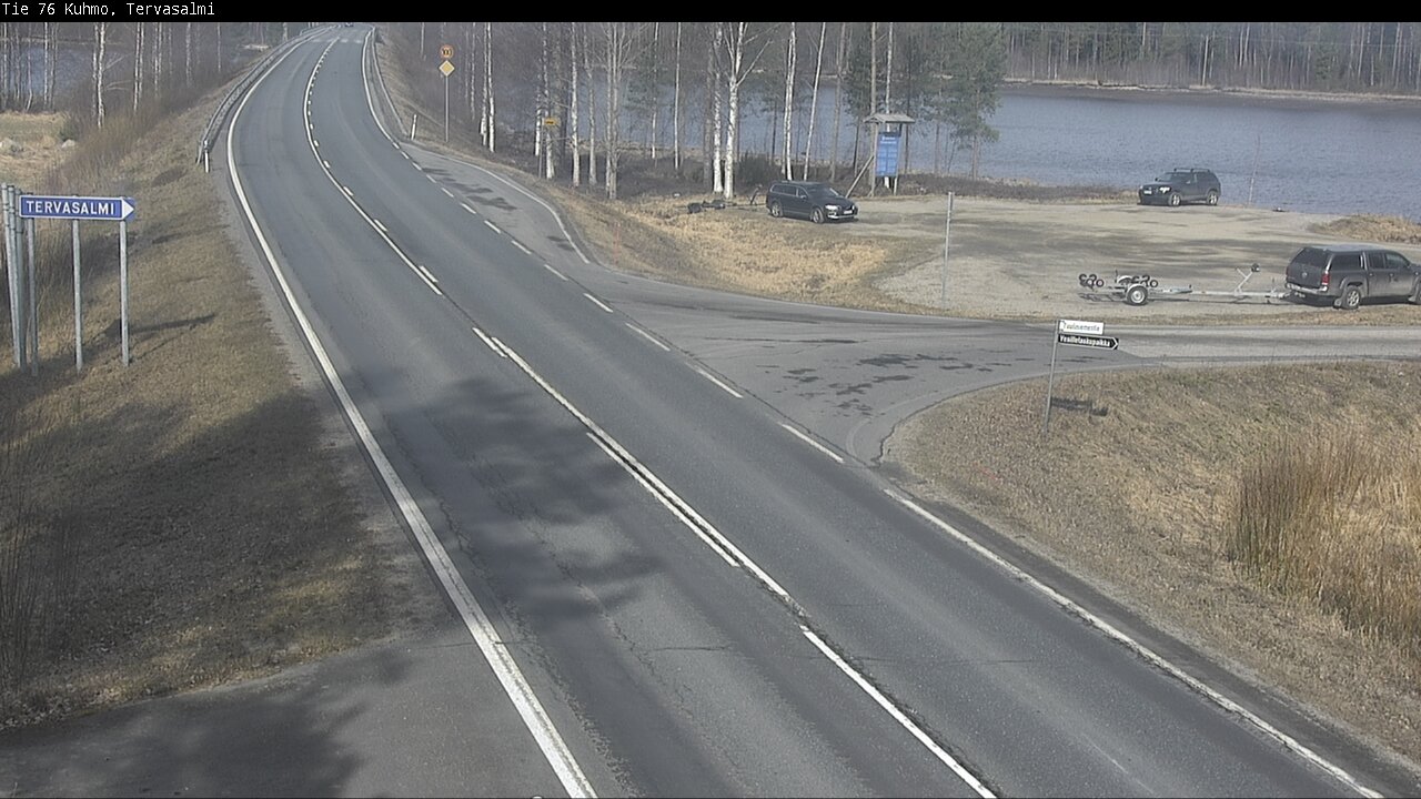 Kelikamerat Kuva Tie 76 Kuhmo, Tervasalmi, Kuhmo, Kainuu