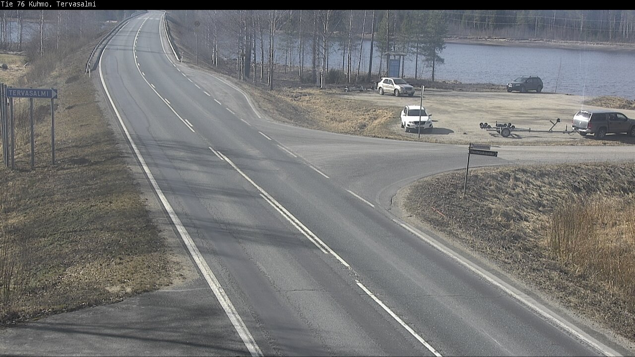Kelikamerat Kuva Tie 76 Kuhmo, Tervasalmi, Kuhmo, Kainuu