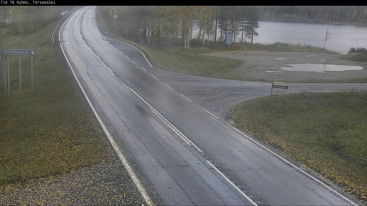 Weather Camera Image Road 76 Kuhmo, Tervasalmi, Kuhmo, Kainuu