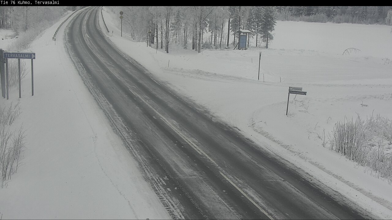 Weather Camera Image Road 76 Kuhmo, Tervasalmi, Kuhmo, Kainuu