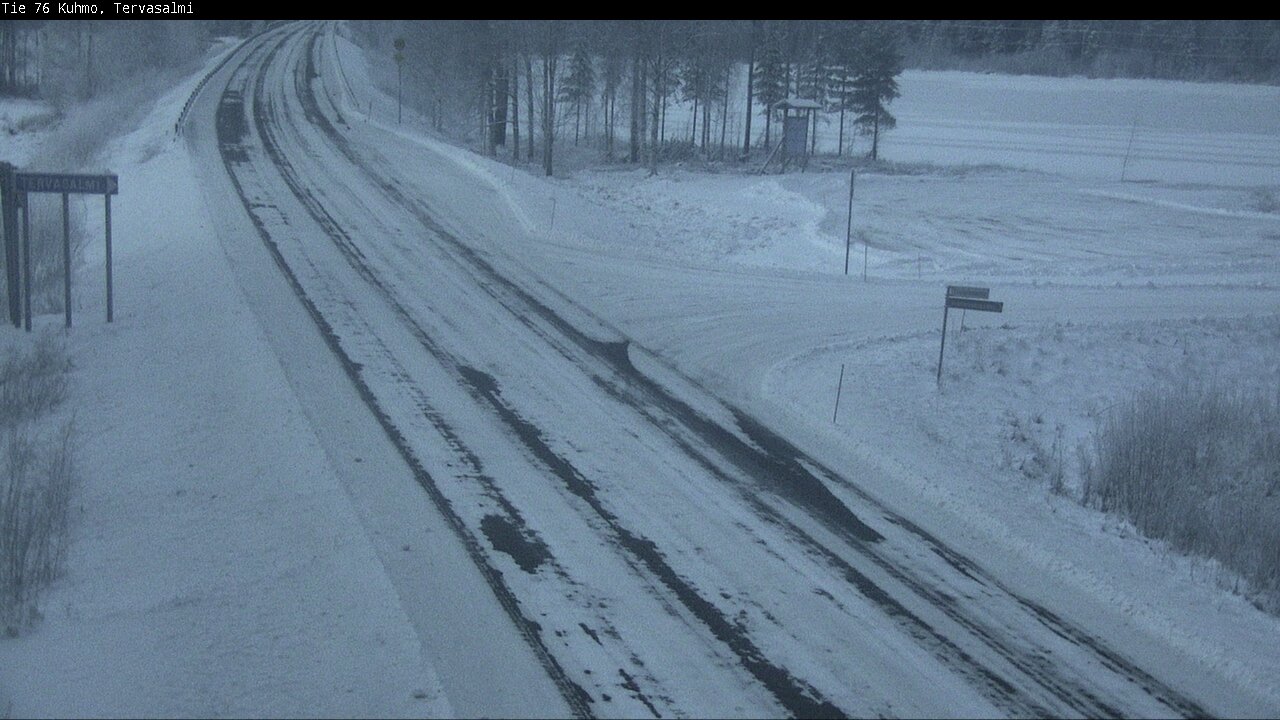 Kelikamerat Kuva Tie 76 Kuhmo, Tervasalmi, Kuhmo, Kainuu