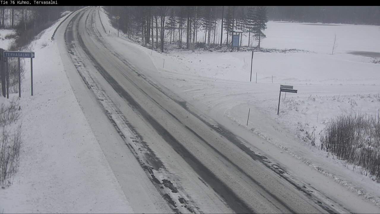 Weather Camera Image Road 76 Kuhmo, Tervasalmi, Kuhmo, Kainuu