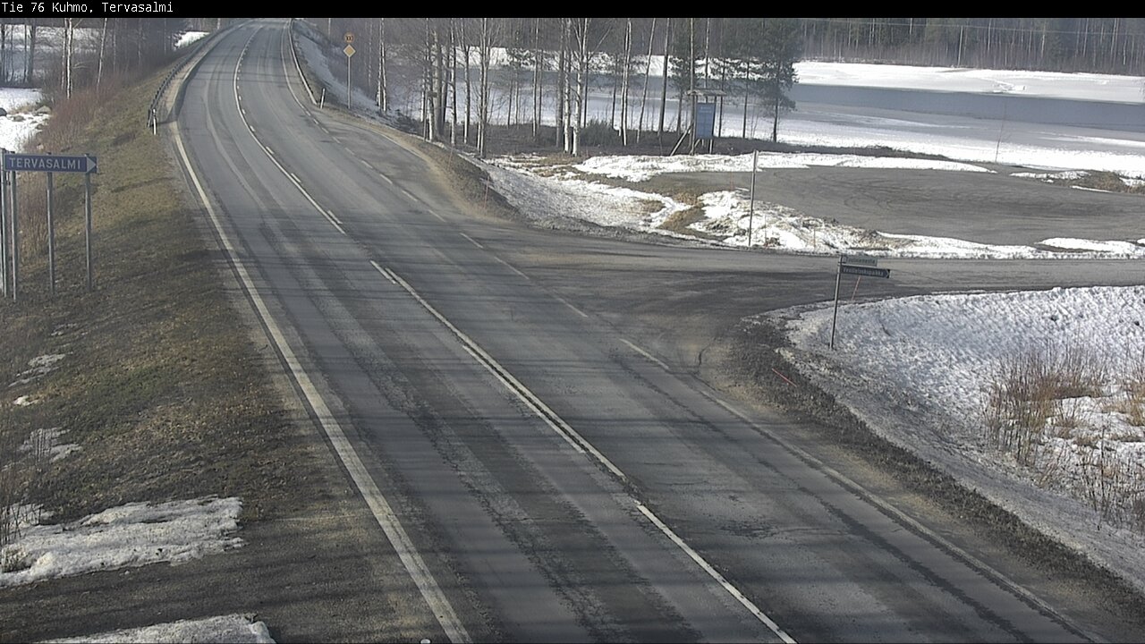 Kelikamerat Kuva Tie 76 Kuhmo, Tervasalmi, Kuhmo, Kainuu