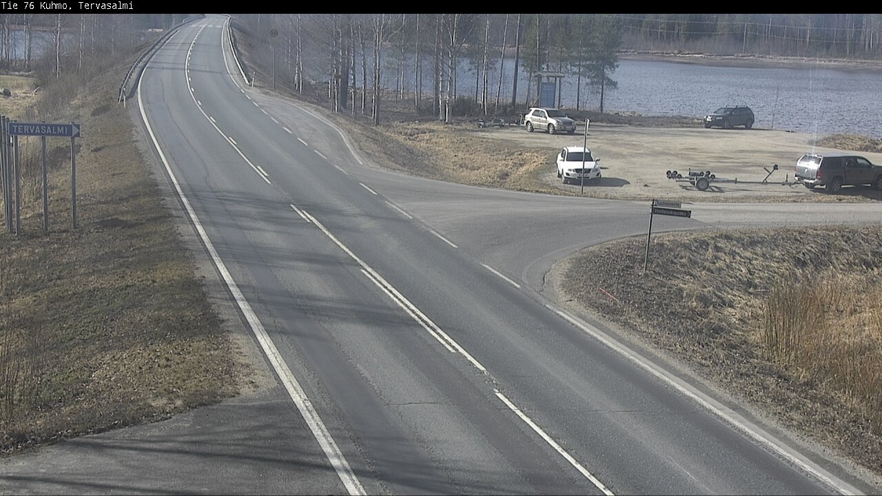 Kelikamerat Kuva Tie 76 Kuhmo, Tervasalmi, Kuhmo, Kainuu
