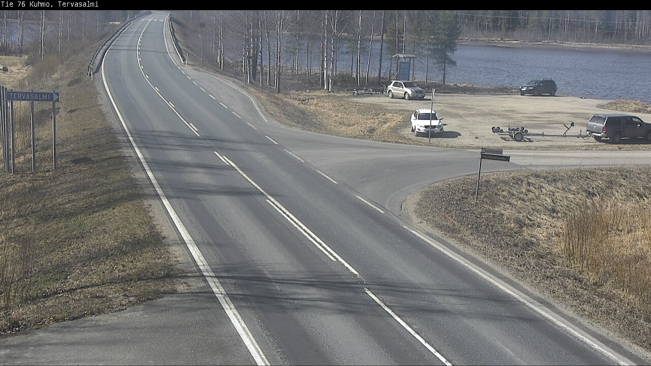 Kelikamerat Kuva Tie 76 Kuhmo, Tervasalmi, Kuhmo, Kainuu