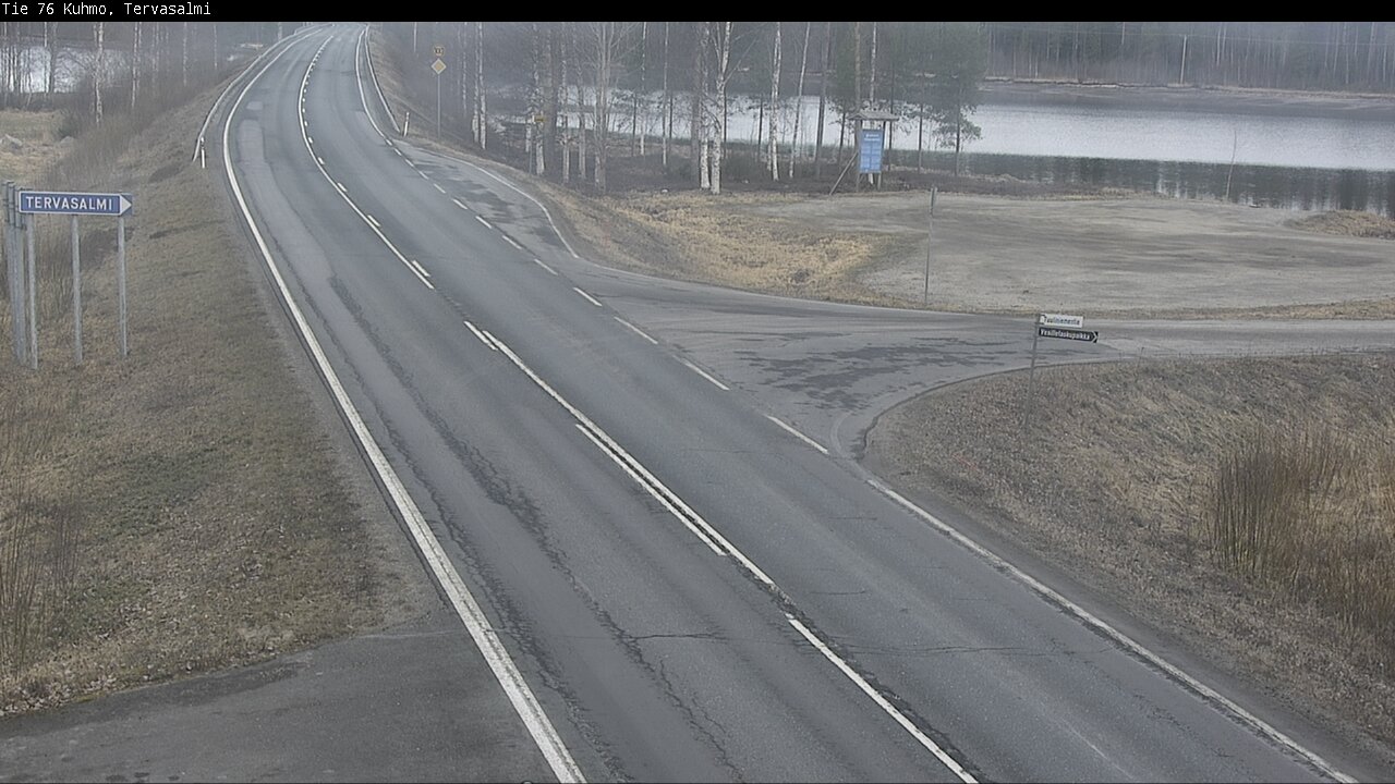 Kelikamerat Kuva Tie 76 Kuhmo, Tervasalmi, Kuhmo, Kainuu