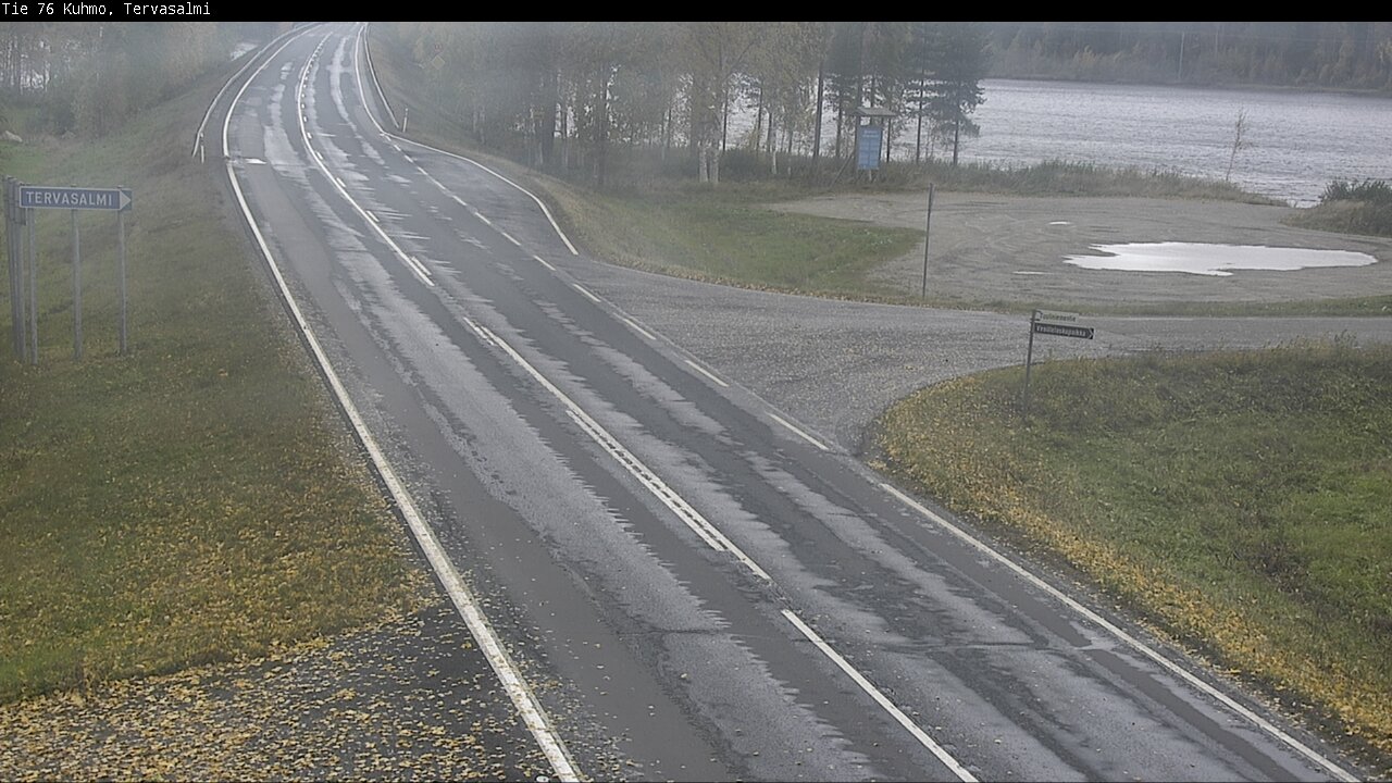 Weather Camera Image Väg 76 Kuhmo, Tervasalmi, Kuhmo, Kainuu