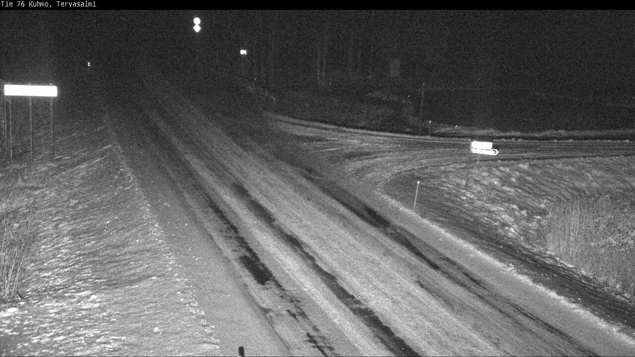 Weather Camera Image Road 76 Kuhmo, Tervasalmi, Kuhmo, Kainuu