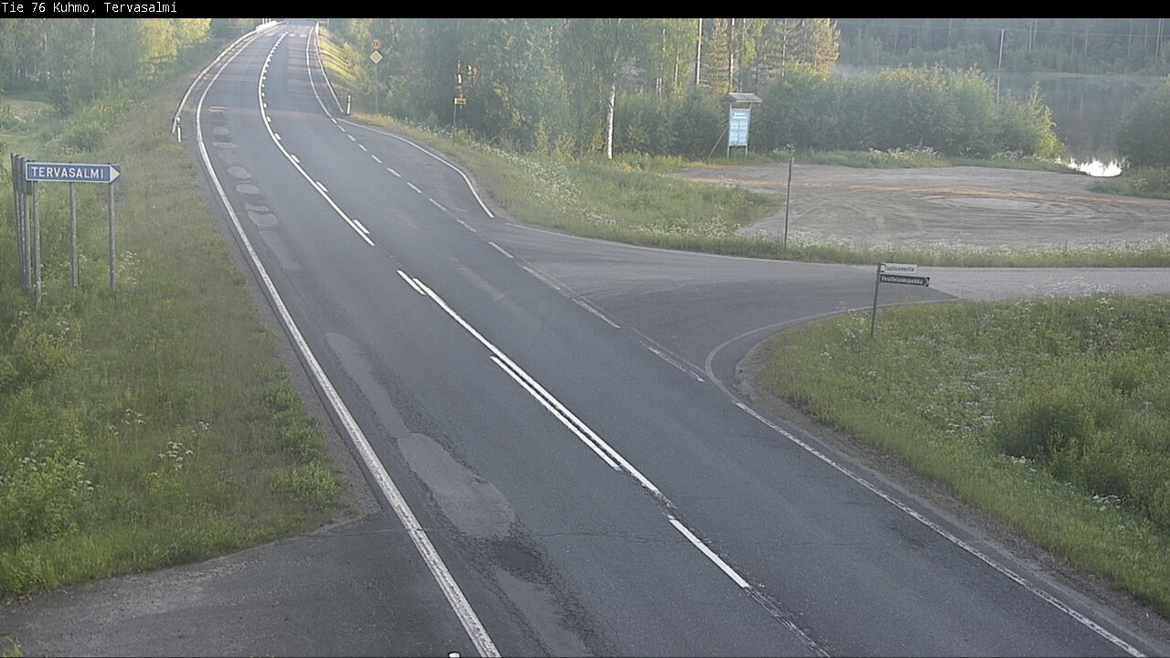 Kelikamerat Kuva Tie 76 Kuhmo, Tervasalmi, Kuhmo, Kainuu