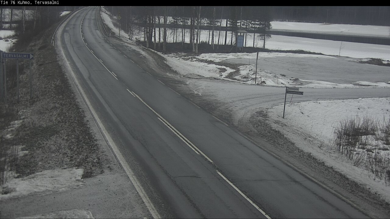 Kelikamerat Kuva Tie 76 Kuhmo, Tervasalmi, Kuhmo, Kainuu