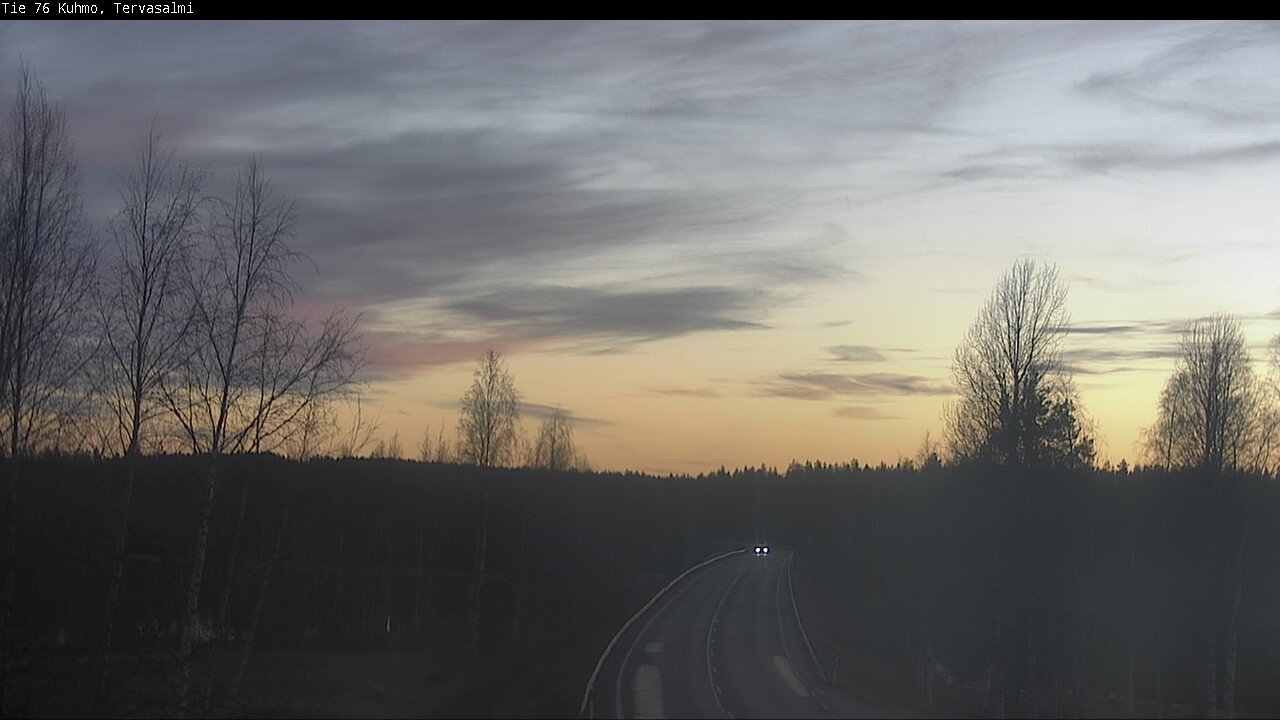Kelikamerat Kuva Tie 76 Kuhmo, Tervasalmi, Kuhmo, Kainuu