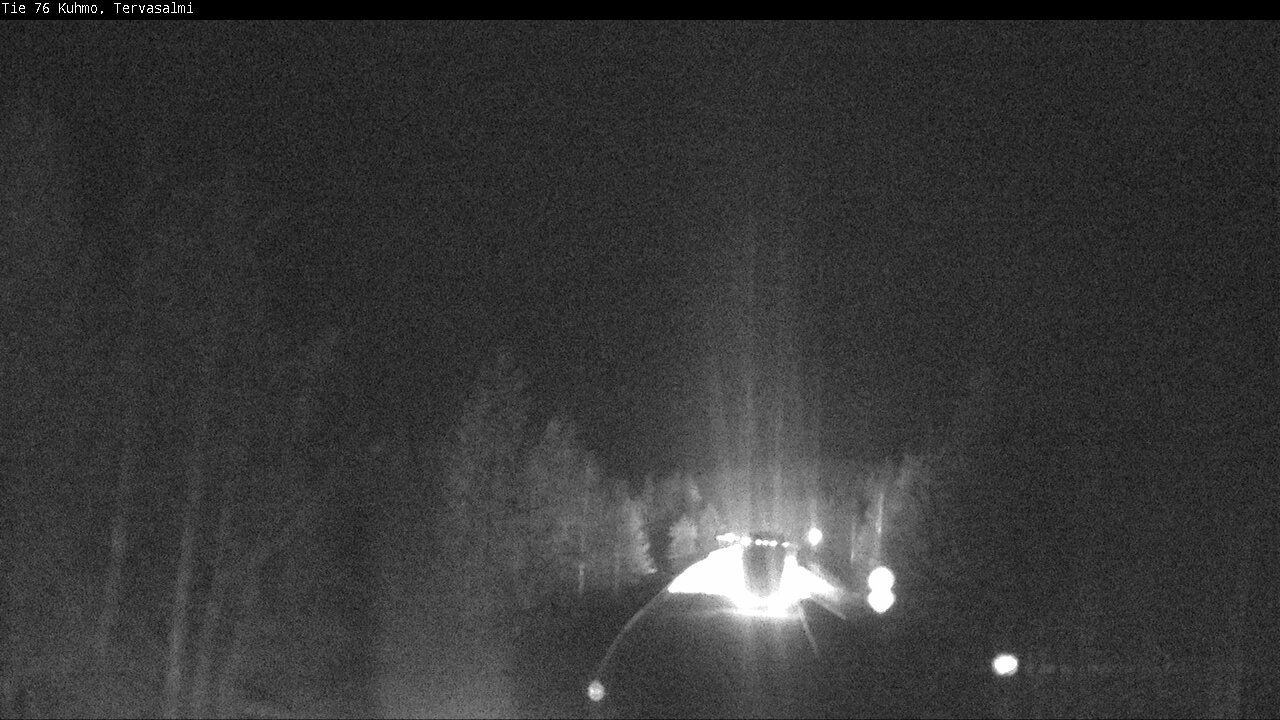 Weather Camera Image Road 76 Kuhmo, Tervasalmi, Kuhmo, Kainuu