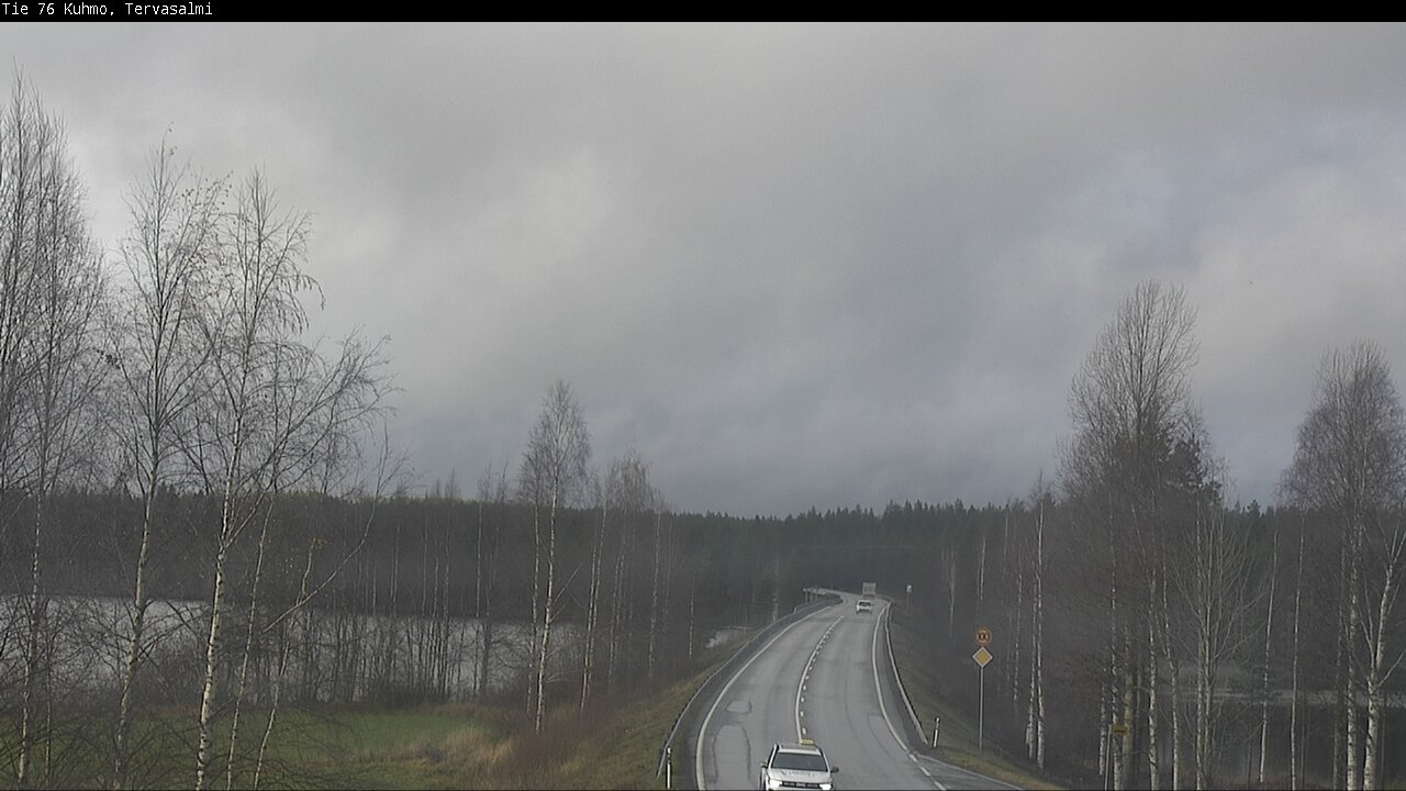 Kelikamerat Kuva Tie 76 Kuhmo, Tervasalmi, Kuhmo, Kainuu